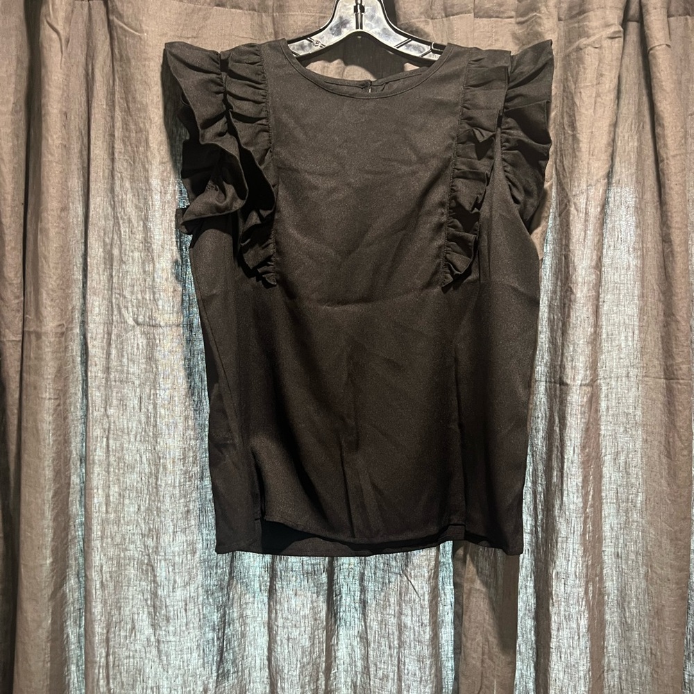 Ruffle Sleeve Top